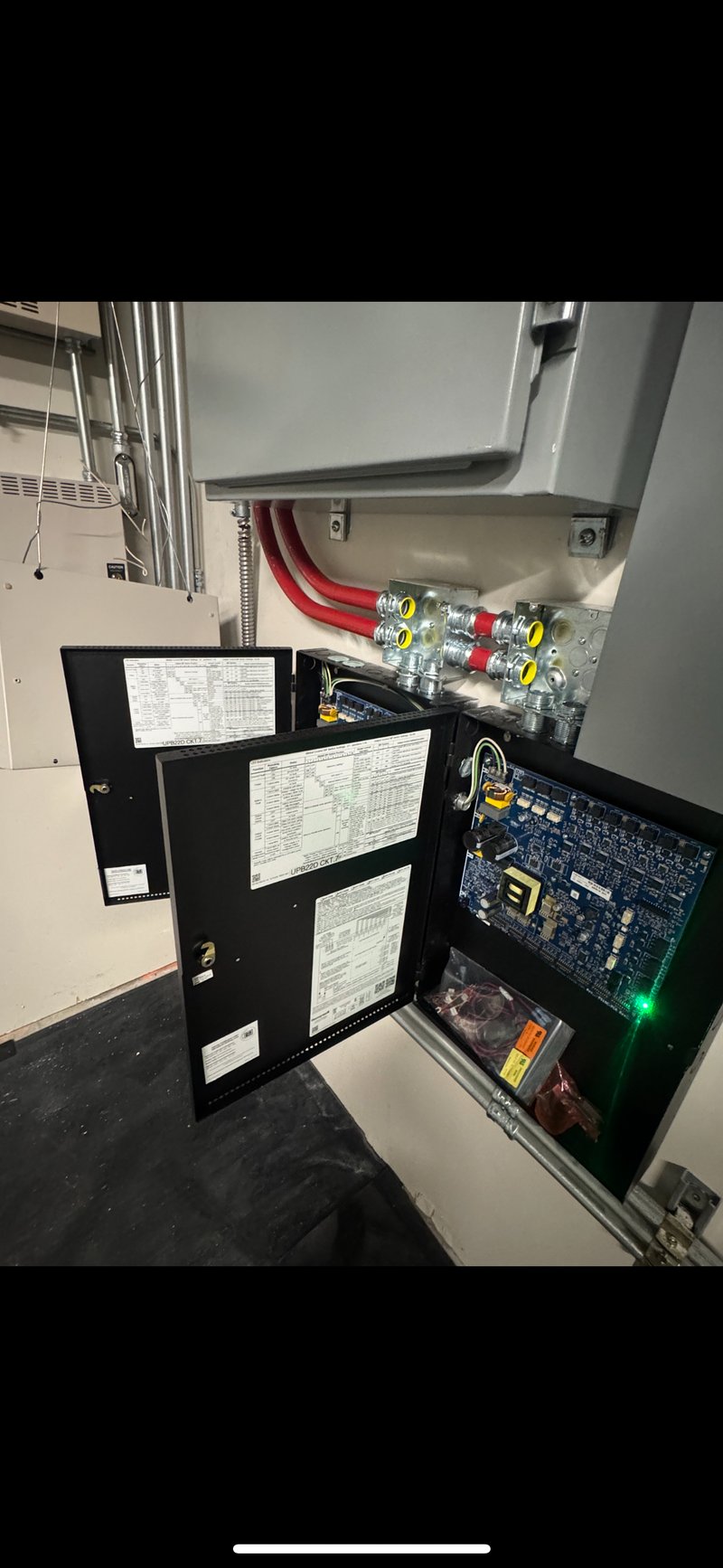 Commercial control board wiring