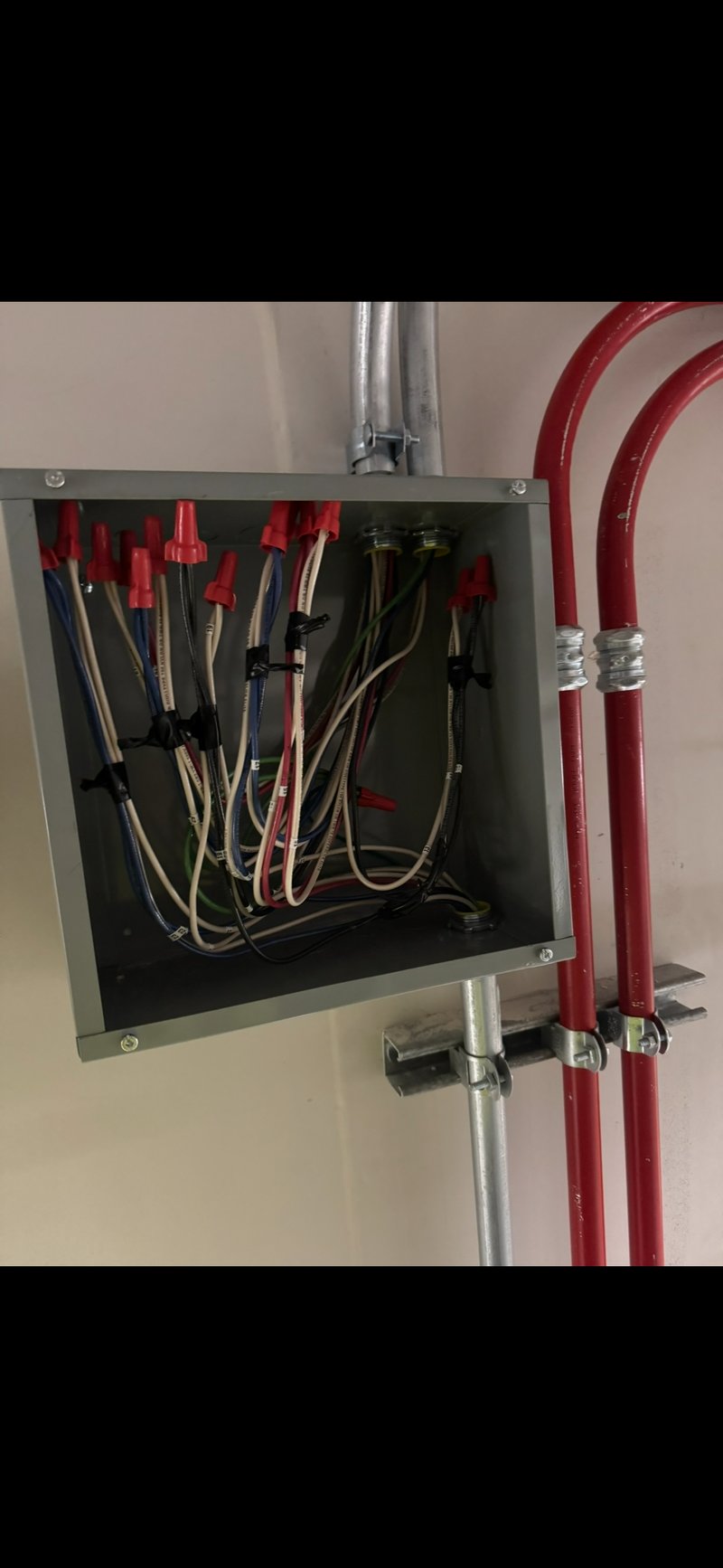 Junction box wiring